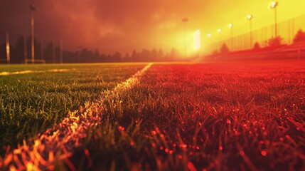 Blurred sport background for advertising with copy space, abstract design for text placement