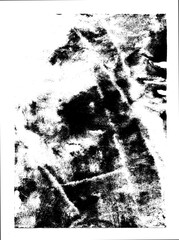 Grunge texture black and white illustration.