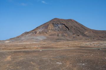 erloschene Vulkane in Kap Verde bei Calhau