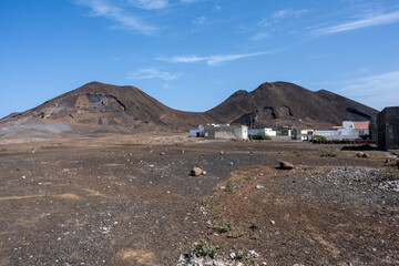 erloschene Vulkane in Kap Verde bei Calhau
