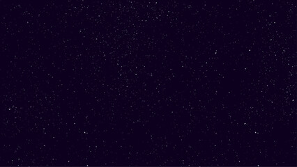 Amazing starry sky at night, banner design. Beautiful night sky