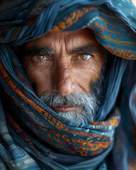 A portrait photo of a Moroccan man in an Arab setting - 753083457