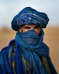 A portrait photo of a Moroccan man in an Arab setting - 753083460