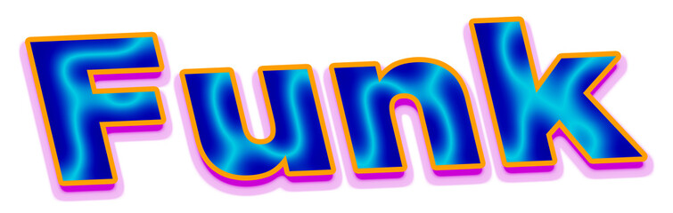 Funk, text, creative, design word, Illustration, purple colors, music culture