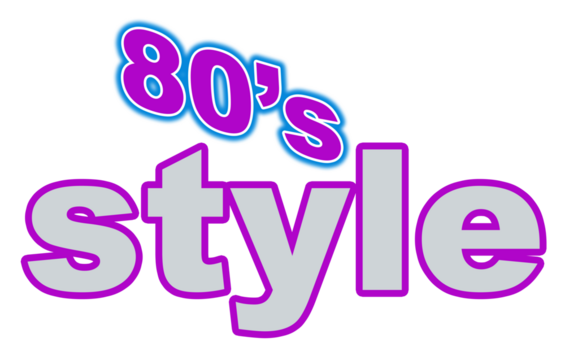 80's lifestyle, text, creative, design word, Illustration, purple colors, music culture, lifestyle
