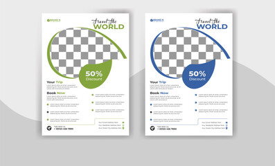 Travel Flyer Design Template