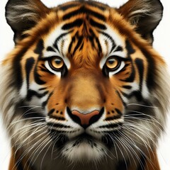 portrait of a tiger Ai generated 