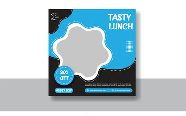 launch social media post design