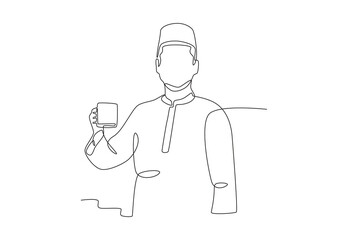 A woman is confused about what to eat when breaking her fast