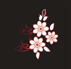 This is simple and vector Floral background and it is editable. 