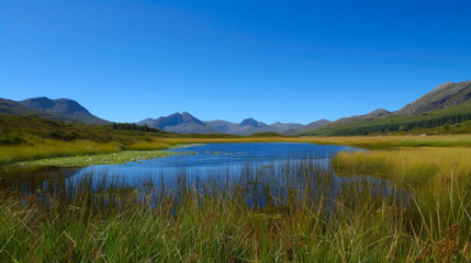 Captivating Views: Scottish Highlands Panorama