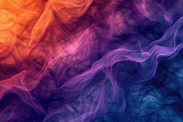 Orange blue purple color flow abstract background grainy texture effect web banner header poster design - obrazy, fototapety, plakaty