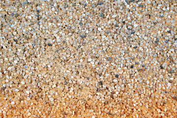 Abstract beach background. view of wave on sandy beach. Background. Selective focus