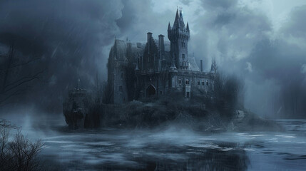 Naklejka premium Surreal Specter Stronghold