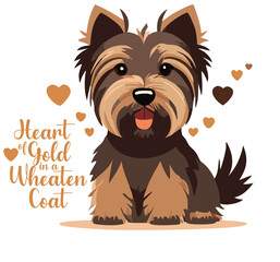 Cairn terrier heart of gold