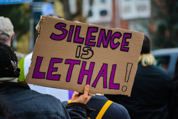 Silence is Lethal sign.