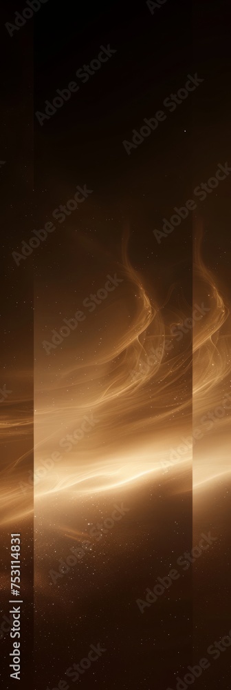 Poster grainy beige and brown gradient for website header generative ai
