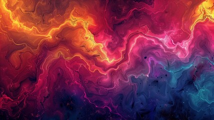 Obraz premium Painting using colour and texture in abstract art. subtle pattern of colours. Apply background paint. Creative graphic design with fractal artwork