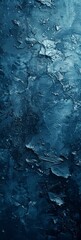Stylized Mystic Panoramic Blue Background Generative AI