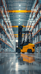 Large warehouses employ forklifts.