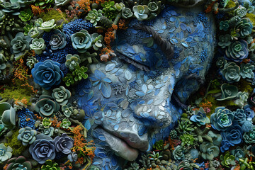 Peaceful state of mind - fractal background