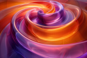 colorful glass effect abstract background with circles 