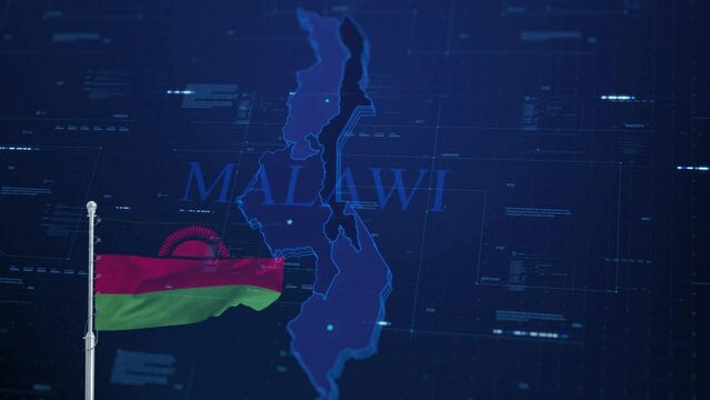 Digital Malawi A Technology Map. technology Malawi map