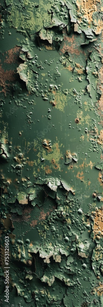 Poster grungy metal texture army banner with copy space generative ai