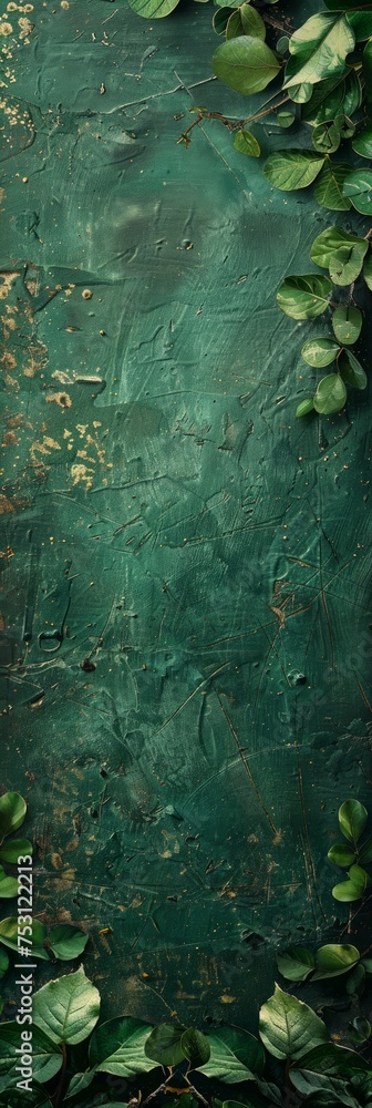 Poster medieval nature texture background generative ai