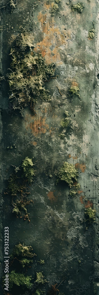 Poster medieval nature texture background generative ai