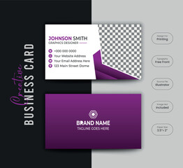 Business card design and visiting card design 