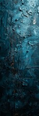 Teal and Blue Abstract Grunge Wallpaper for Desktop Generative AI