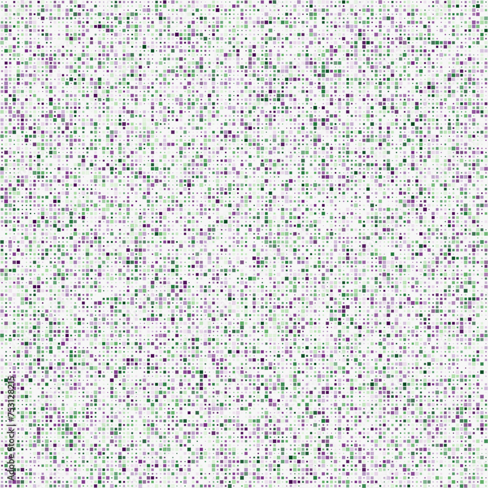 Poster seamless geometric pattern featuring squares in multiple shades of gray. classic vector illustration