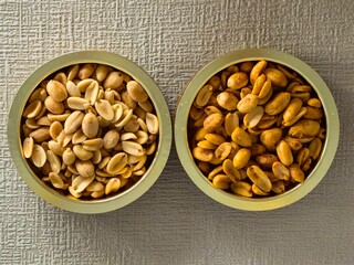 peanuts in a bowl