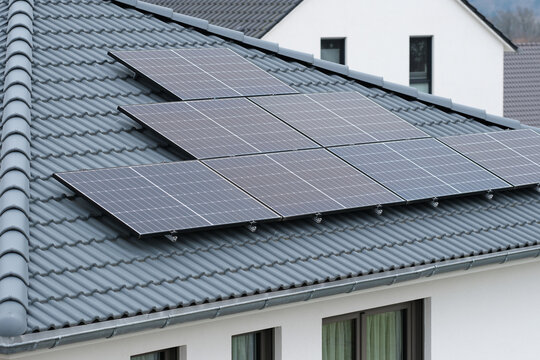 Einfamilienhaus mit Photovoltaikanlage