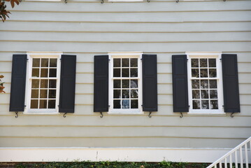 Maison de bois à Savannah. USA