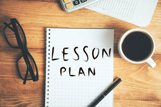 Lesson Planning. paper with text.