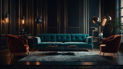 beautiful furniture ai generated