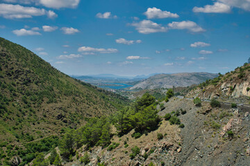 Fototapeta na wymiar Sommer landschaft in den Albanischen Alpen
