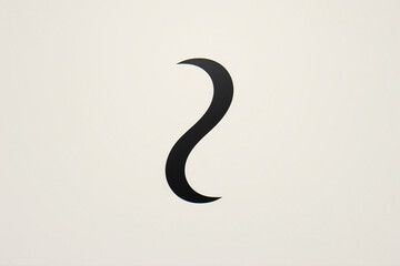 Minimalistic logo representing simplicity and elegance in creative design concepts.