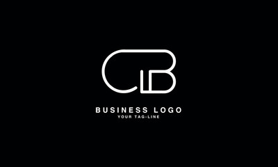 CB, BC, C, B, Abstract Letters Logo Monogram