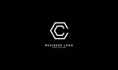 C, CC, Abstract Letters Logo Monogram