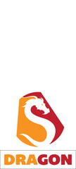 Dragon logo design template file eps file
