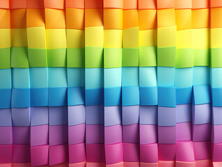 Realistic pride month background