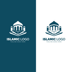 Islamic and mosque logo