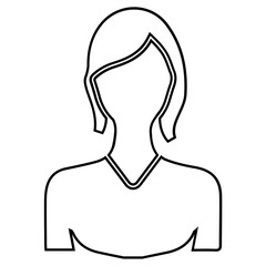 woman or female icon set