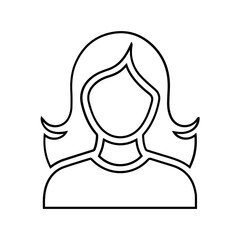 woman or female icon set