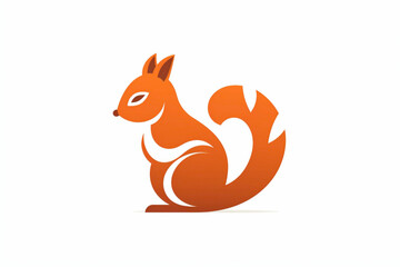 Agile squirrel icon, with its bushy tail and curious expression, symbolizing adaptability and resourcefulness.
