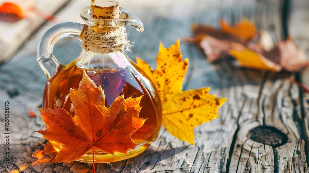 Poster maple syrup is a syrup made from the sap of maple trees