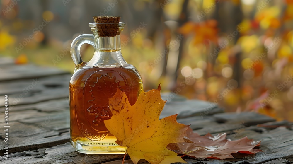 Poster maple syrup is a syrup made from the sap of maple trees